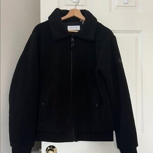 Calvin Klein Black Sherpa Jacket